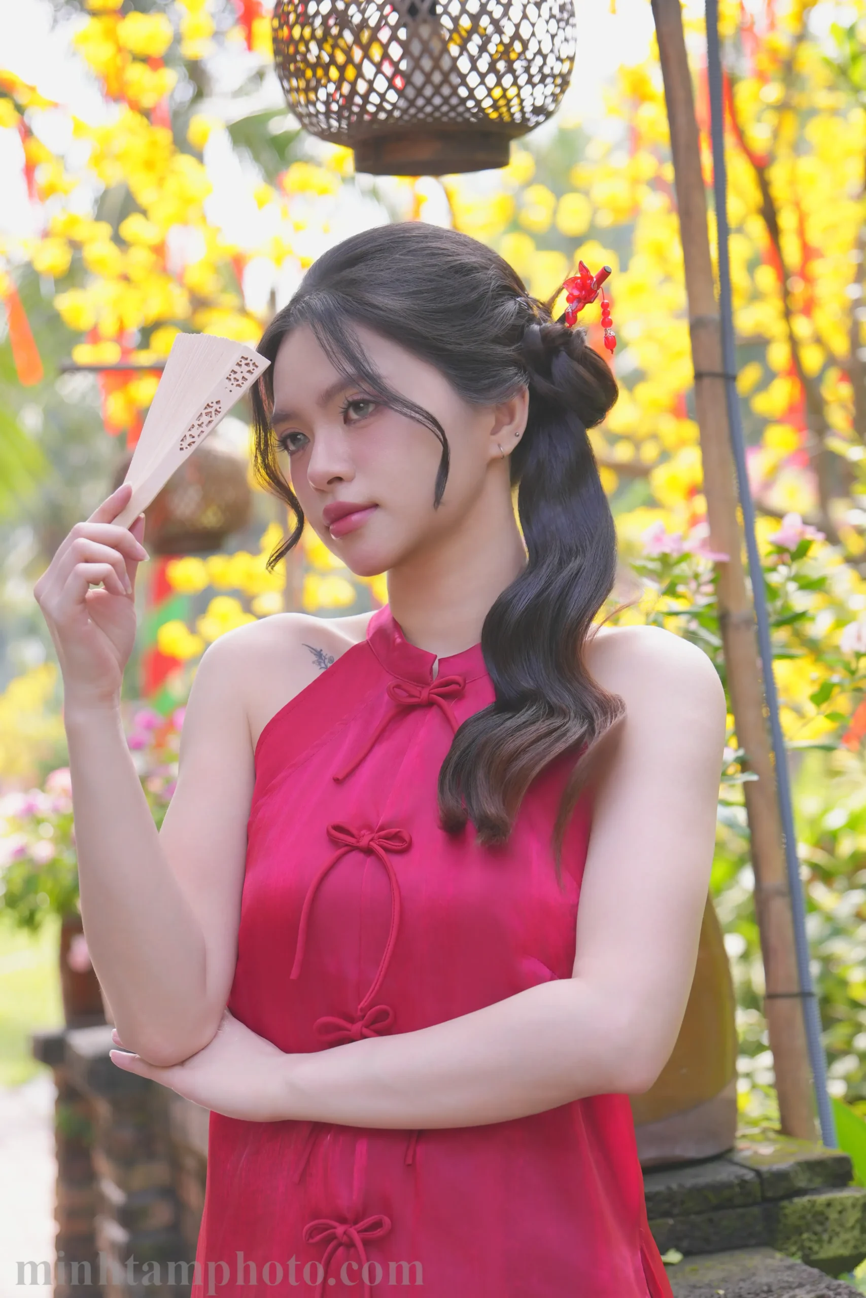 Chụp Tết – Làng Du Lịch Bình Quới