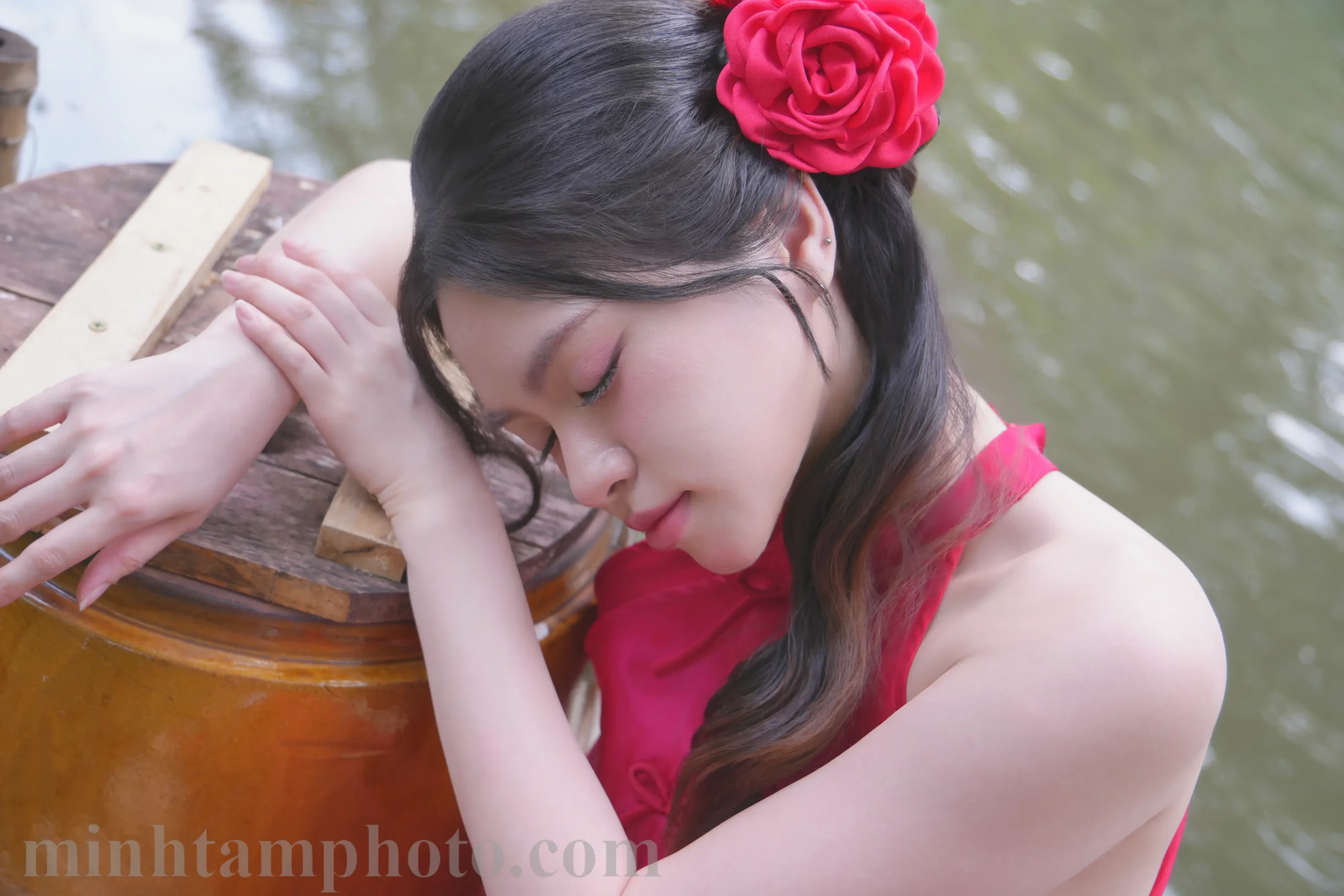 Chụp Tết – Làng Du Lịch Bình Quới