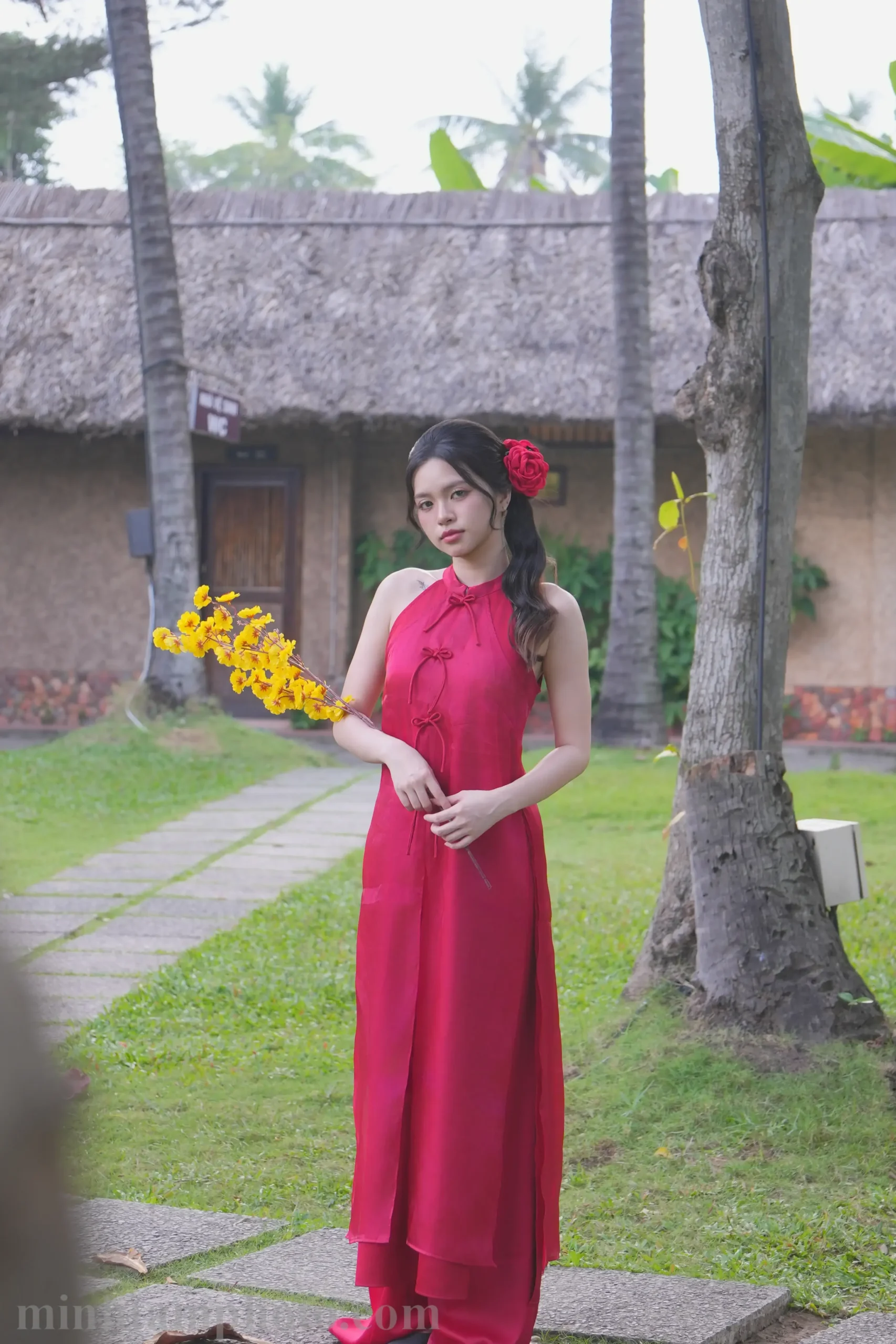 Chụp Tết – Làng Du Lịch Bình Quới