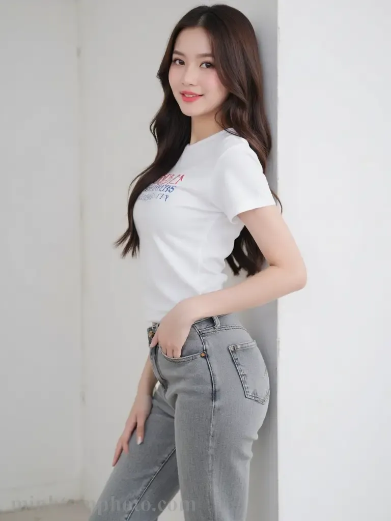 9 Cách Tạo Dáng Chụp Ảnh Khi Mặc Quần Jean Cho Nữ Siêu Sành Điệu