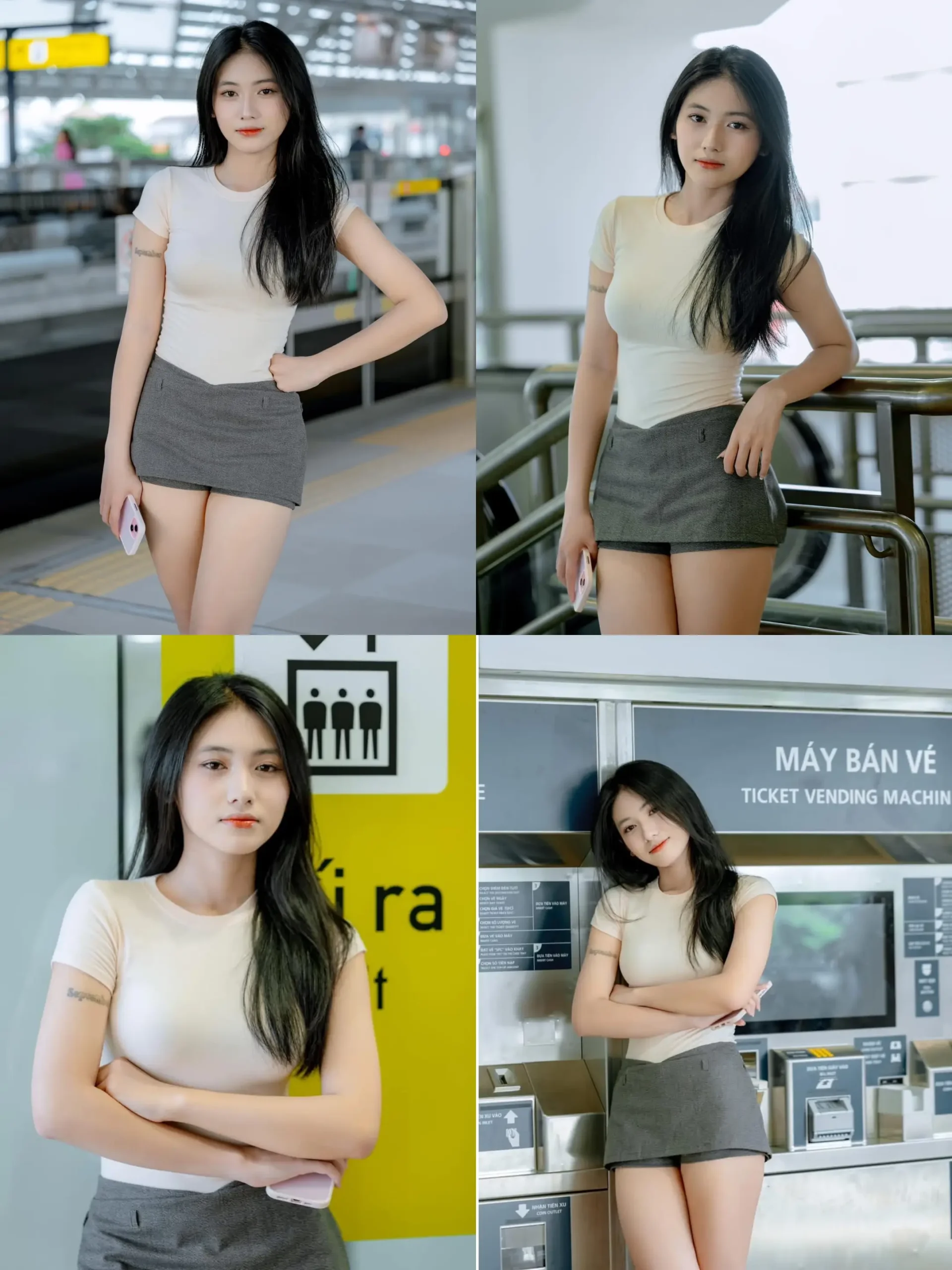 Bỏ Túi Cách Tạo Dáng Chụp Ảnh Tại Nhà Ga Metro Sống Ảo Cho Nàng