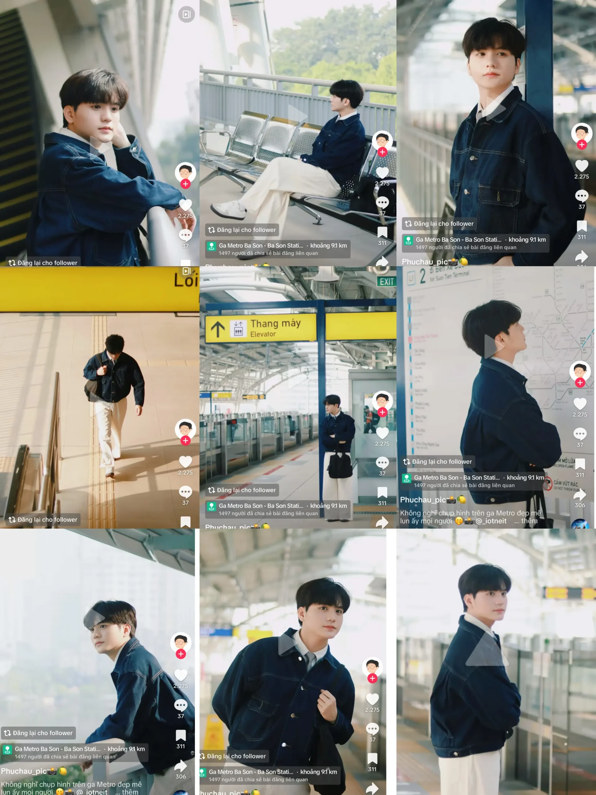 Bỏ Túi Cách Tạo Dáng Chụp Ảnh Tại Nhà Ga Metro Sống Ảo Cho Nàng