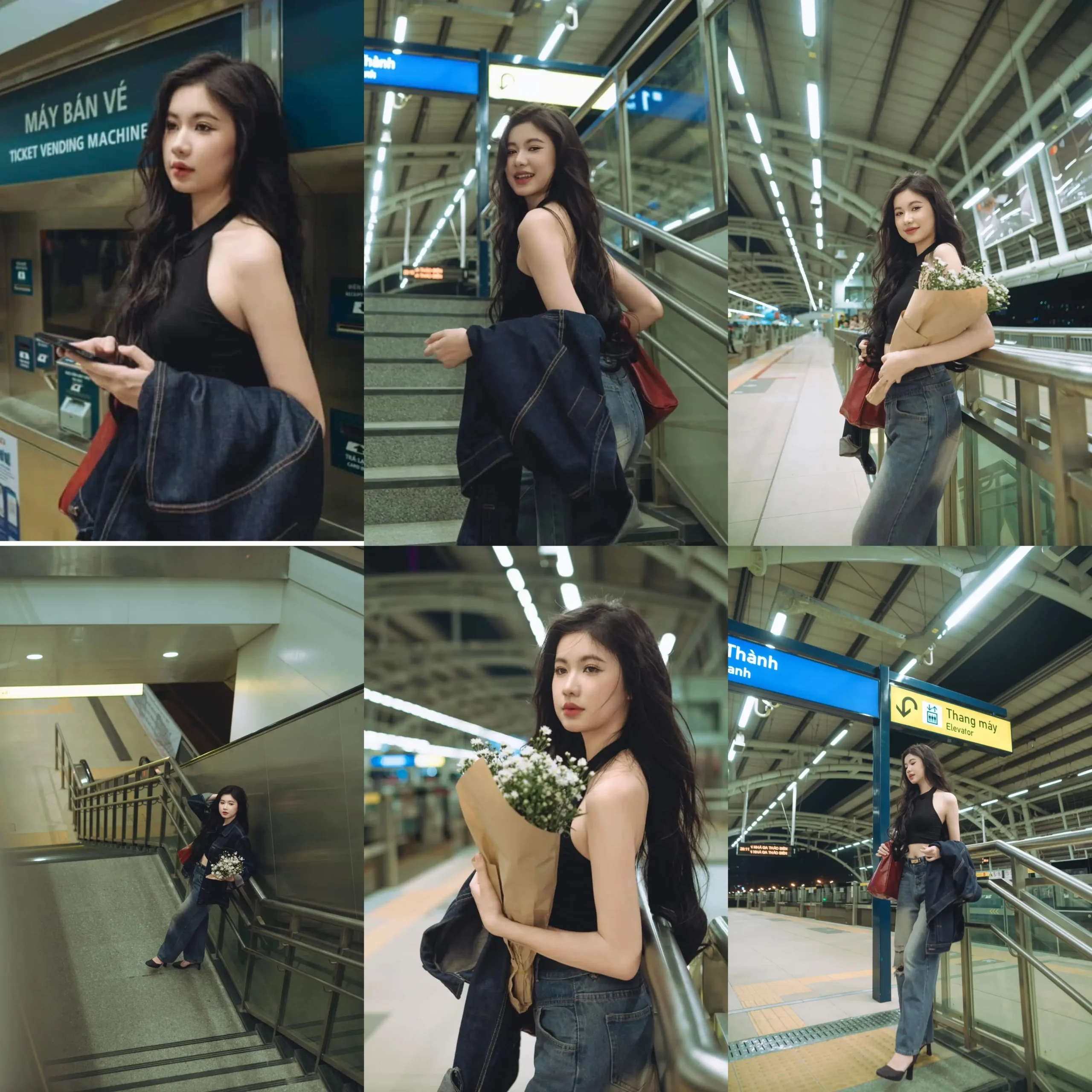 Bỏ Túi Cách Tạo Dáng Chụp Ảnh Tại Nhà Ga Metro Sống Ảo Cho Nàng