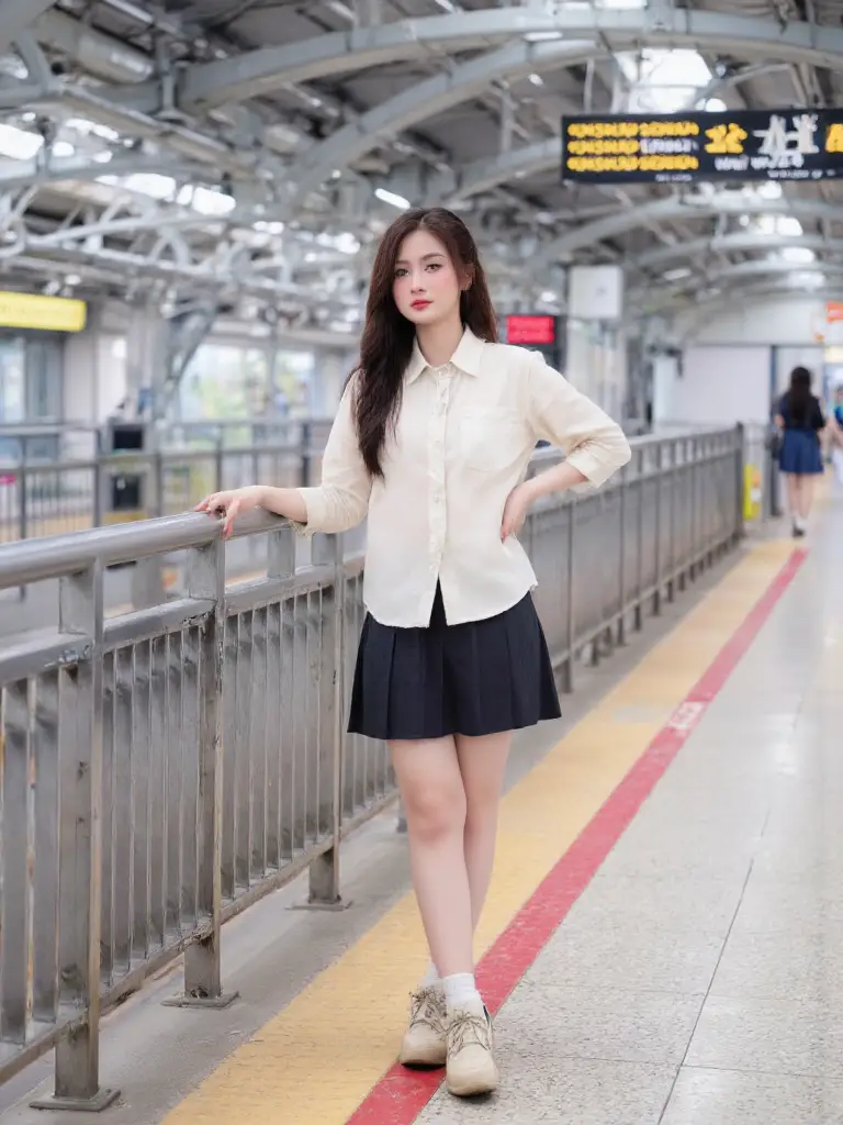 Bỏ Túi Cách Tạo Dáng Chụp Ảnh Tại Nhà Ga Metro Sống Ảo Cho Nàng