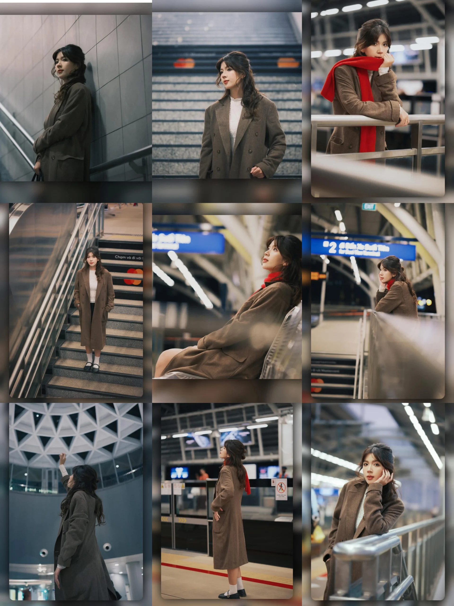 Bỏ Túi Cách Tạo Dáng Chụp Ảnh Tại Nhà Ga Metro Sống Ảo Cho Nàng