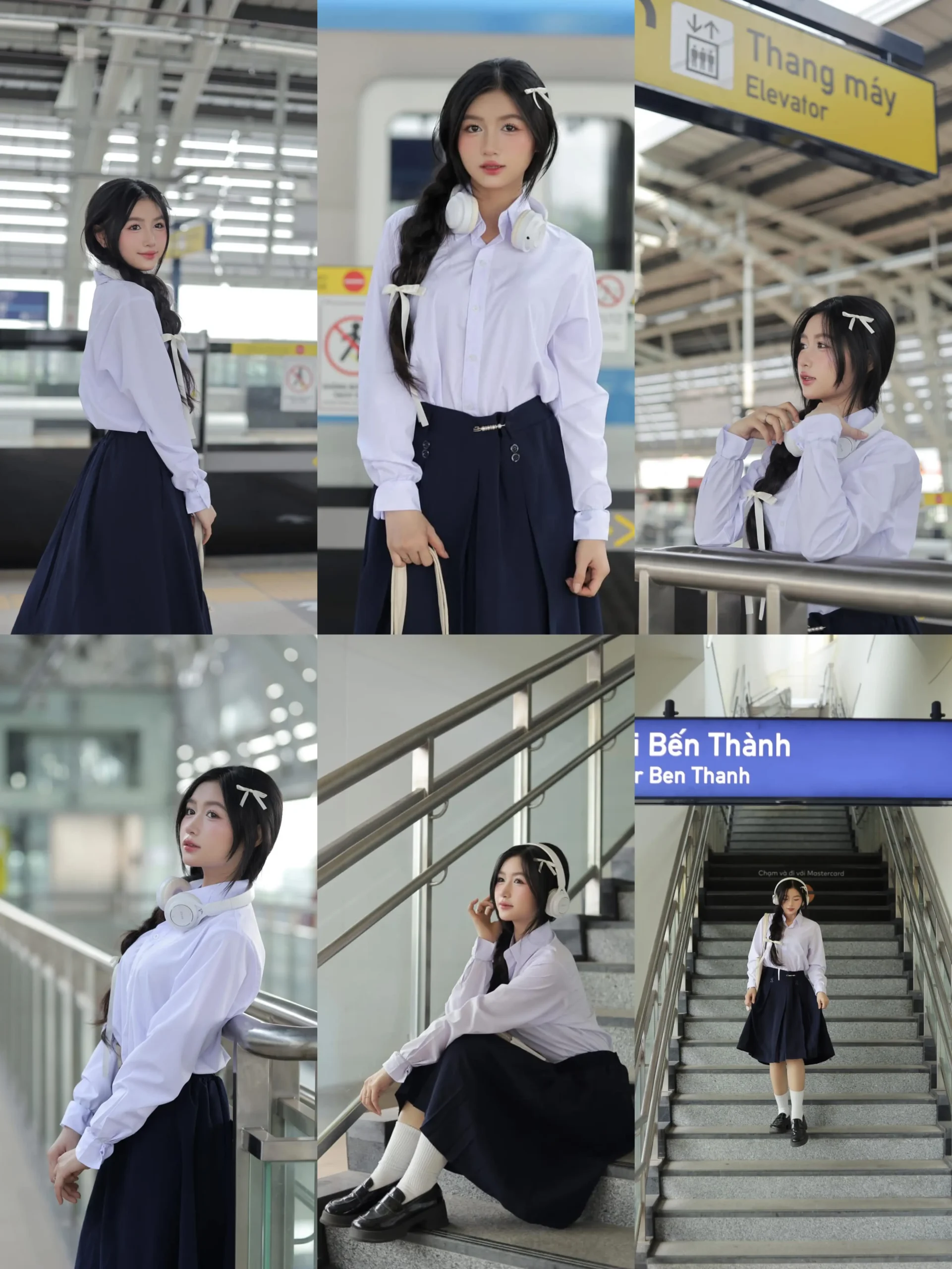 Bỏ Túi Cách Tạo Dáng Chụp Ảnh Tại Nhà Ga Metro Sống Ảo Cho Nàng