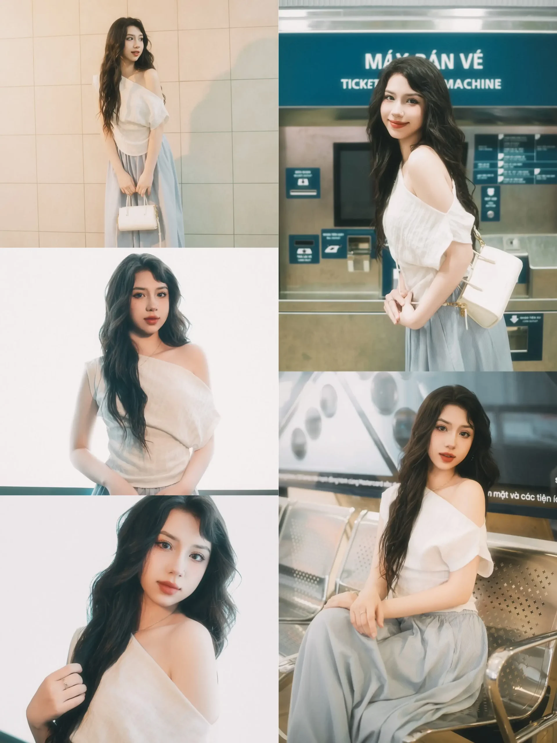 Bỏ Túi Cách Tạo Dáng Chụp Ảnh Tại Nhà Ga Metro Sống Ảo Cho Nàng