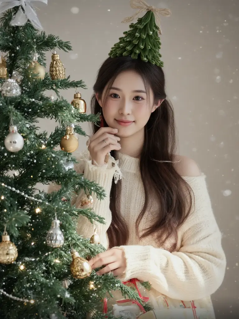 10+ Cách Tạo Dáng Chụp Ảnh Noel Cho Nữ Siêu Lung Linh