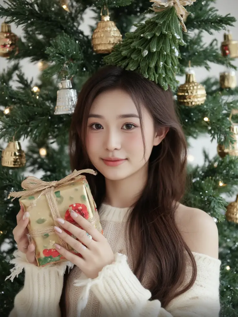 10+ Cách Tạo Dáng Chụp Ảnh Noel Cho Nữ Siêu Lung Linh