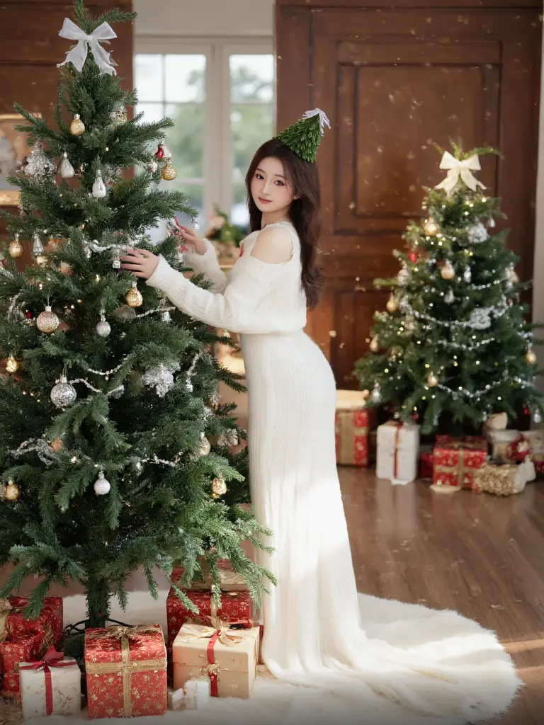 10+ Cách Tạo Dáng Chụp Ảnh Noel Cho Nữ Siêu Lung Linh