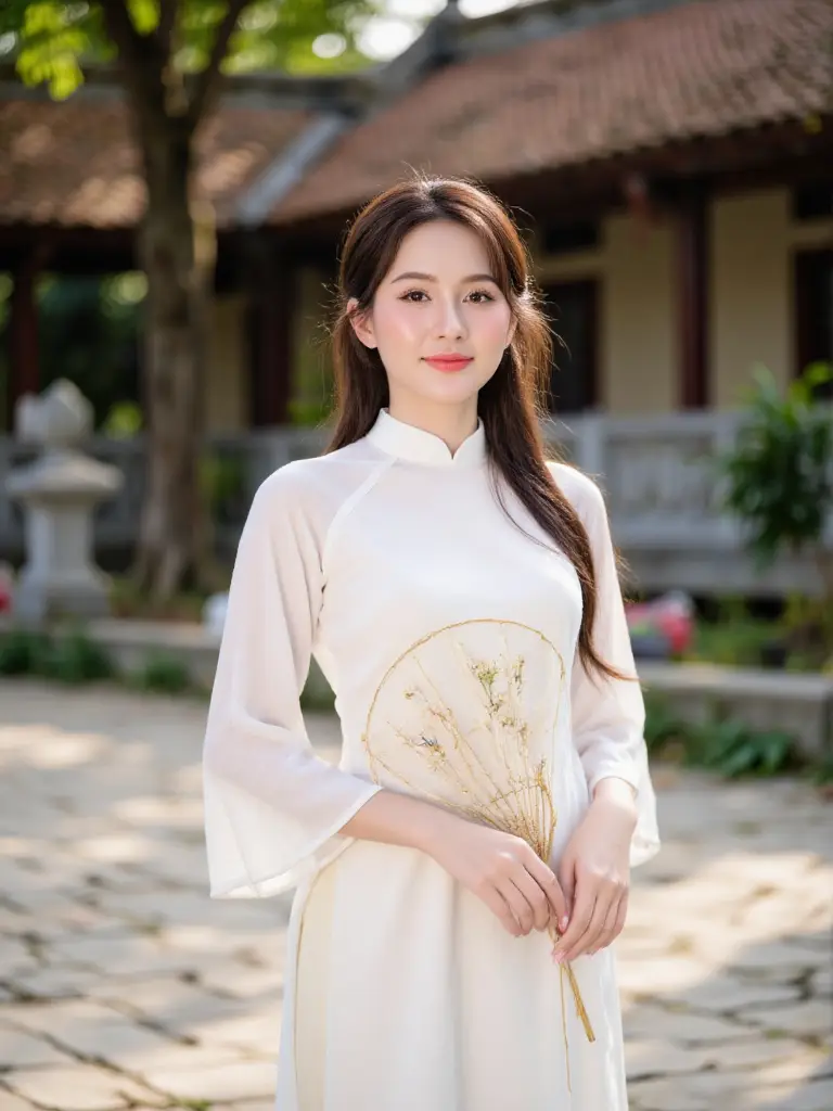 5 Cách Tạo Dáng Chụp Ảnh Ở Chùa Cho Nữ: Thanh Lịch &#038; Tinh Tế