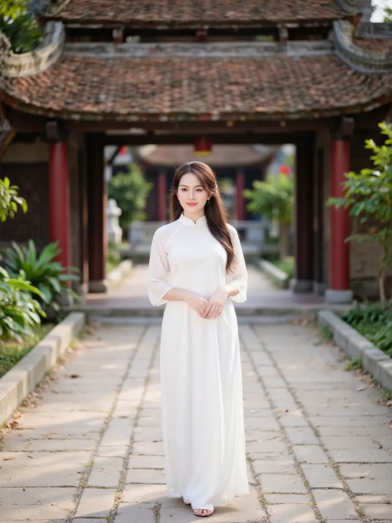 5 Cách Tạo Dáng Chụp Ảnh Ở Chùa Cho Nữ: Thanh Lịch &#038; Tinh Tế