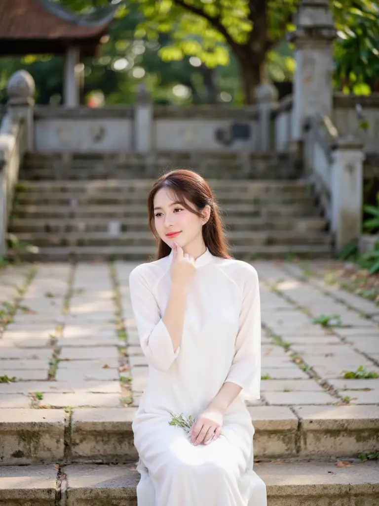 5 Cách Tạo Dáng Chụp Ảnh Ở Chùa Cho Nữ: Thanh Lịch &#038; Tinh Tế