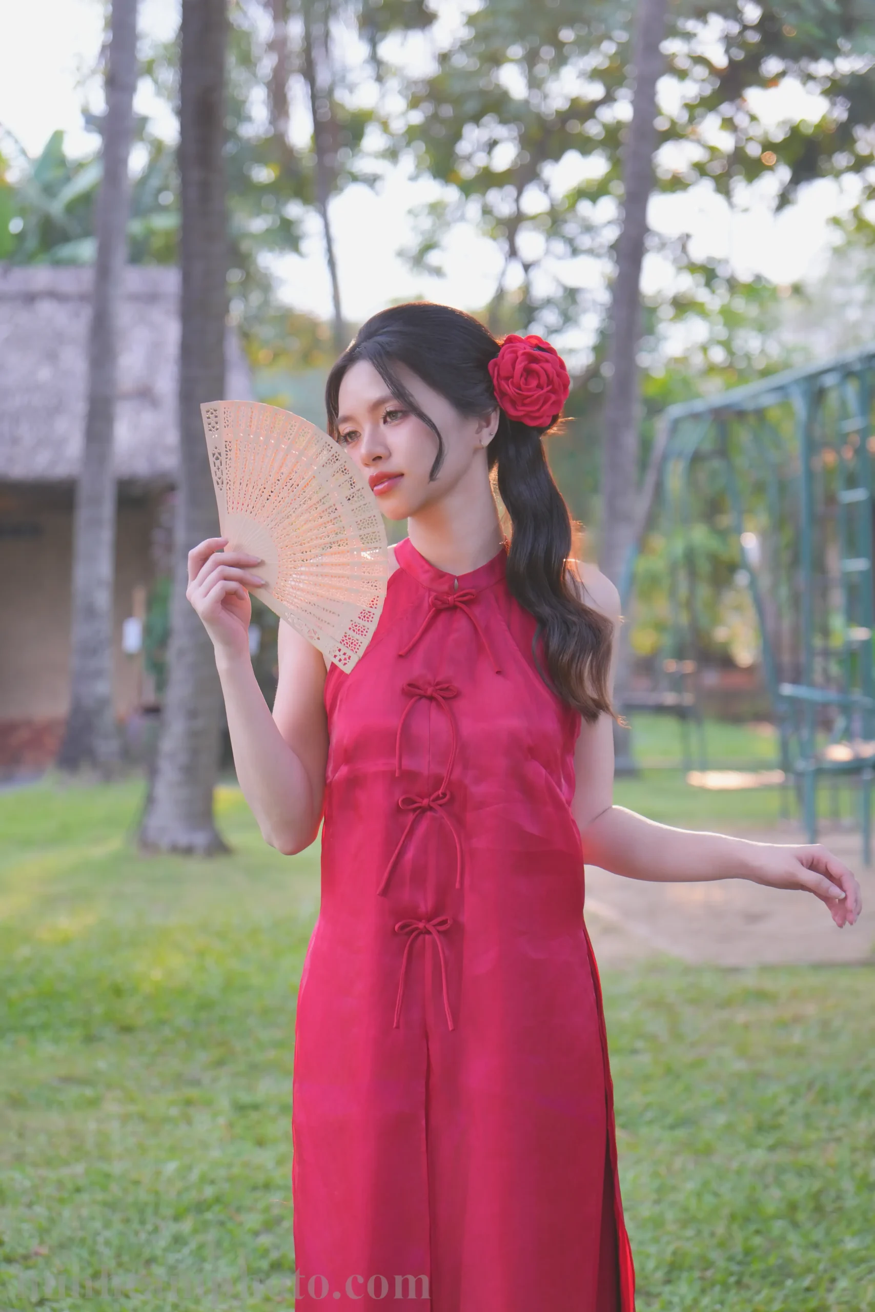 Chụp Tết – Làng Du Lịch Bình Quới