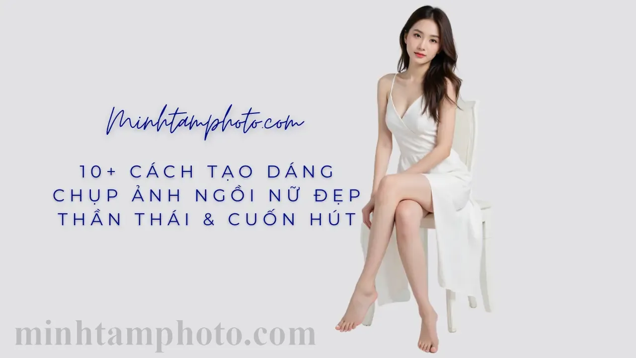 10 Cách Tạo Dáng Chụp Ảnh Ngồi Nữ Đẹp Thần Thái & Cuốn Hút